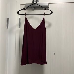 Wilfred Free Burgundy Tank - 100% Rayon